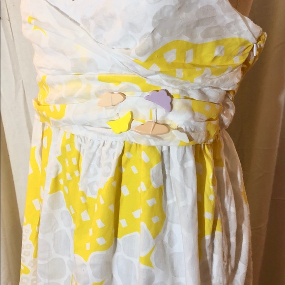 Light and airy summer dress with empire waist, XL - Picture 3 of 7